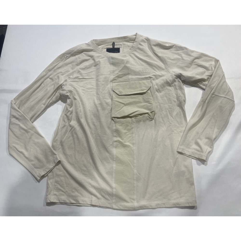 The North Face Shirt Mens Large Cream Casual Outdoors Hiking